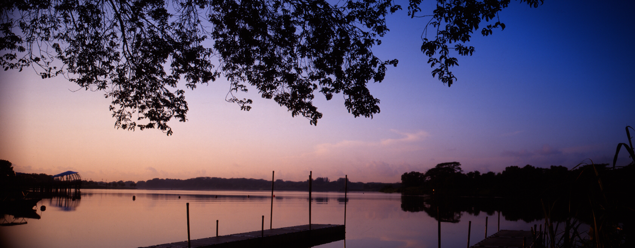 Sunrise at Lower Seletar Reservoir